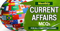 Current Affairs Monthly MCQs